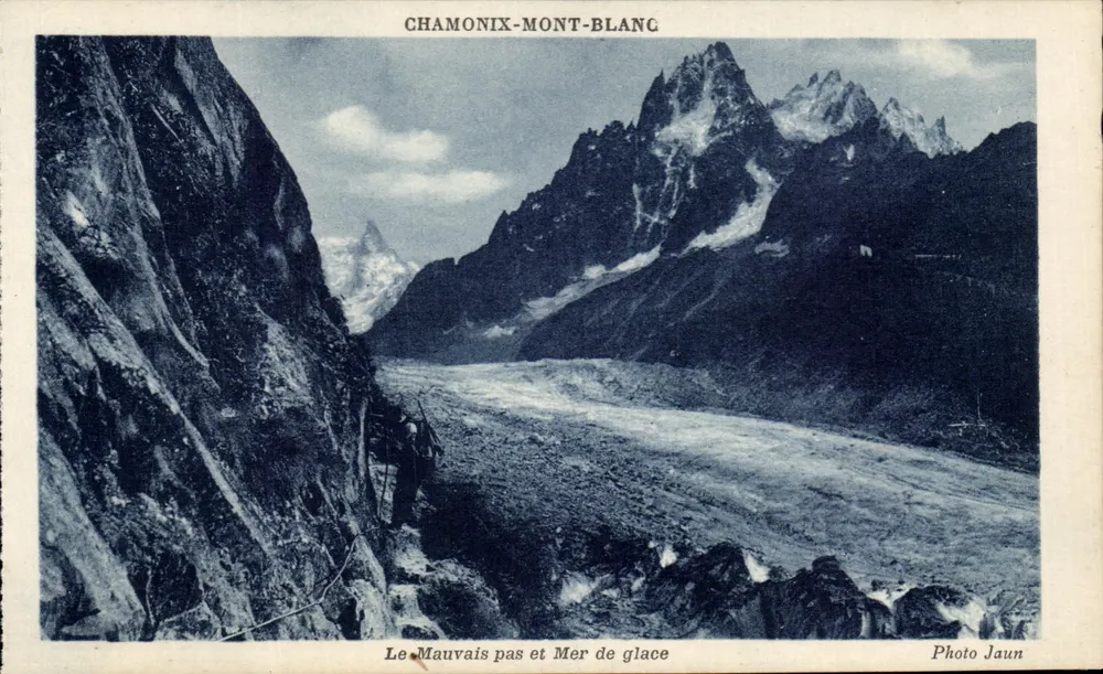 Chamonix-Mont-Blanc - Le Mauvais Pas und Mer de Glace - Photo Jaun - Vorderseite