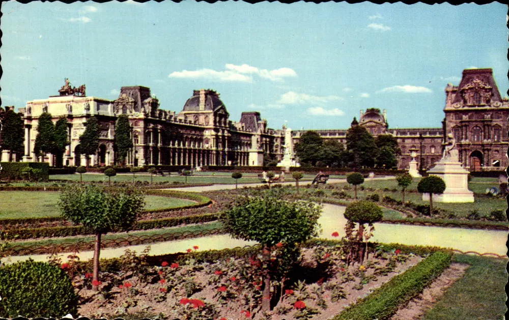 Jardins do Louvre — Paris — Editor Chantal - Frente