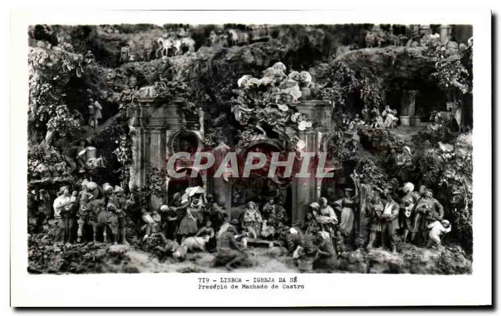 Presépio von Machado de Castro — Kirche der Sé — Lissabon - Vorderseite