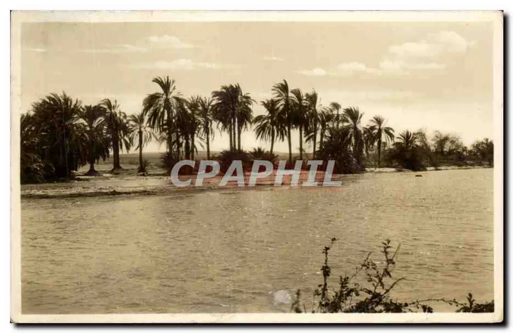 Djibouti — Fluss Ambouli in Überschwang — Éditions Bertrand & Cie Djibouti, Nr. 9 - Vorderseite