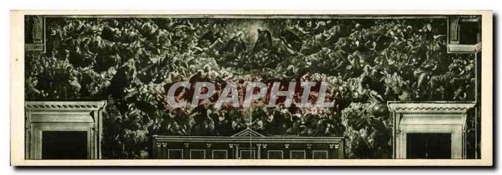 A Glória do Paraíso — Tintoretto — Cartolina Postale - Frente
