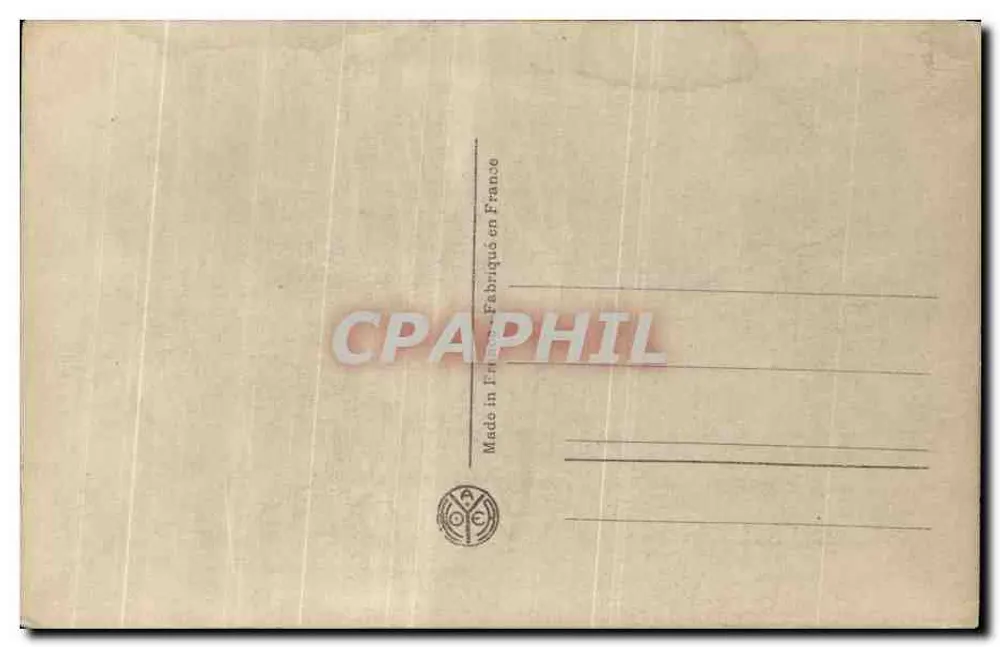 Palais de Compiègne — Salon des Dames d'Honneur — éditeur A.N. Paris, n° 11 - Verso