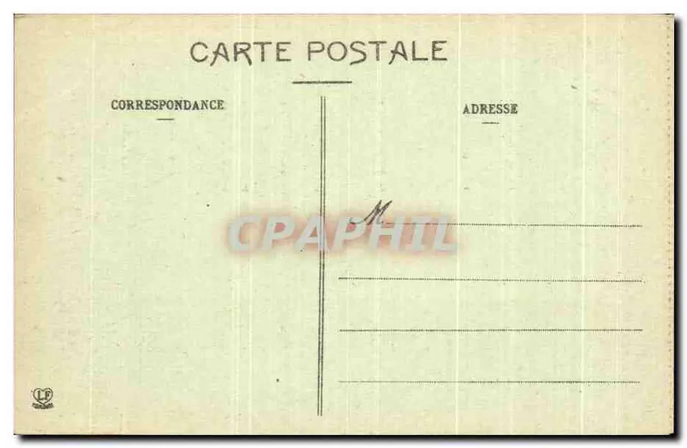 Luchon - Plateau de Superbagnères - Die Orientierungstafel — Phototype Labruche Frères Toulouse, Nr. 751 - Rückseite
