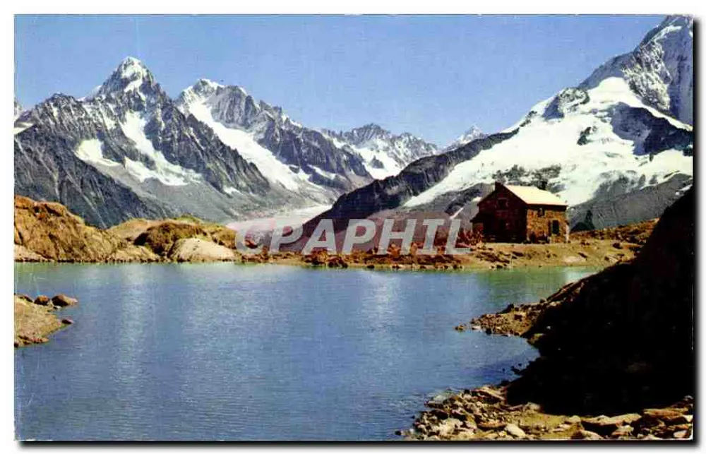 Weißes See — Aiguille du Chardonnet und Aiguille Verte — Editions G. Rossat-Mignod - Vorderseite