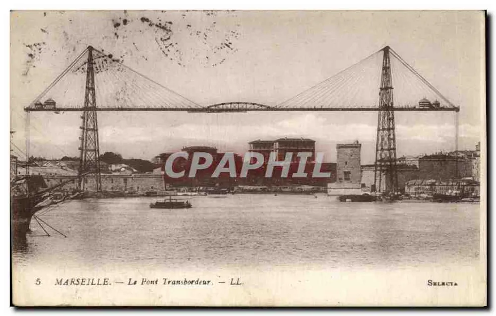 Marseille — O Pont Transbordeur — Selecta - Frente