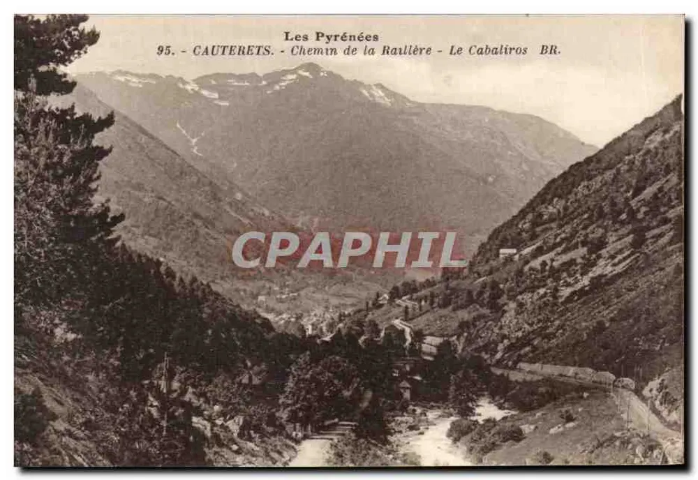 Les Pyrénées - Cauterets - Chemin de la Raillère - Le Cabalíros BR. - Vorderseite