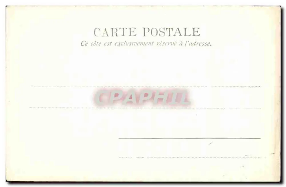 Sala de jantar — Castelo de Cheverny — Paris, editor n°257 - Verso