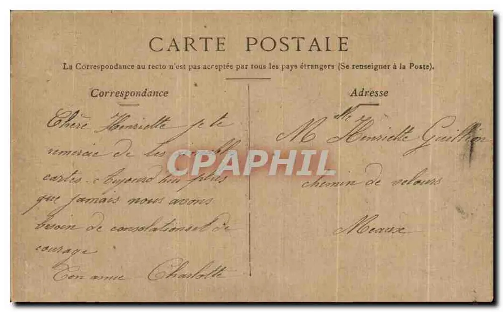 Vichy — Hall Promenoir du Casino — Staerck, Paris - Rückseite