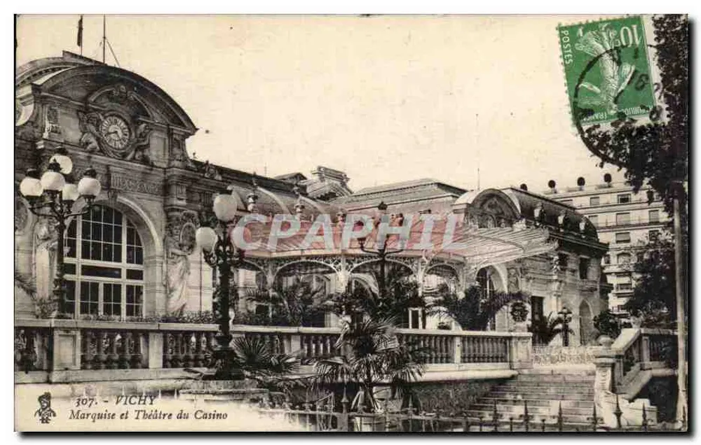 Vichy — Marquise und Casino-Theater — 307 - Vorderseite
