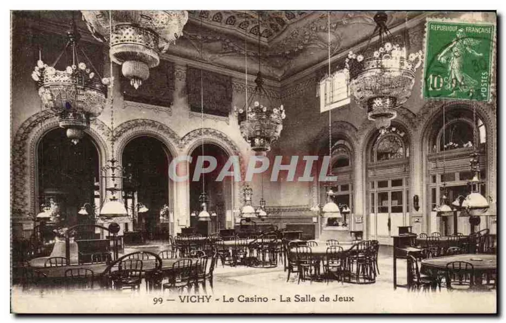 Vichy - Das Casino - Das Spielzimmer — n° 99 - Vorderseite