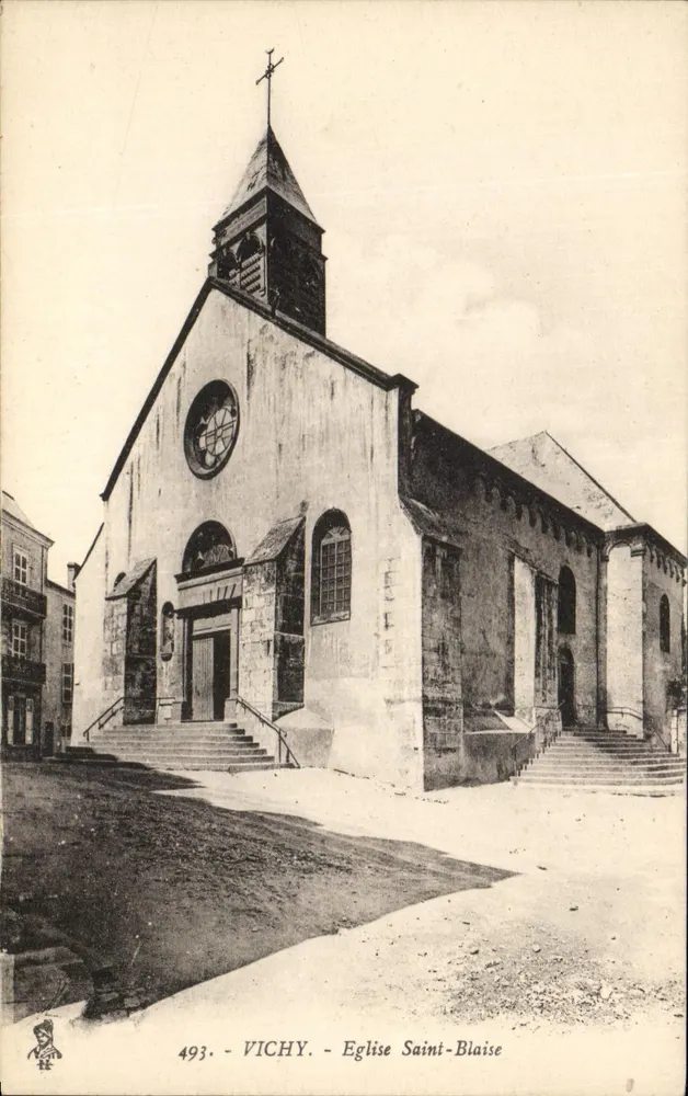 Vichy — Igreja de São Blásio — Editora Vichy, n° 493 - Frente