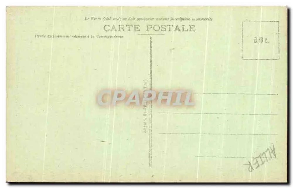 Vichy — Igreja de São Blásio — Editora Vichy, n° 493 - Verso