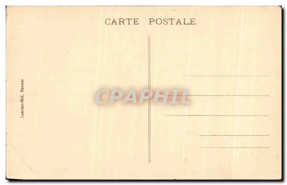 O Mont-Saint-Michel — A Basílica Abbatial — Laurent-Nel, Rennes, n°387 - Verso