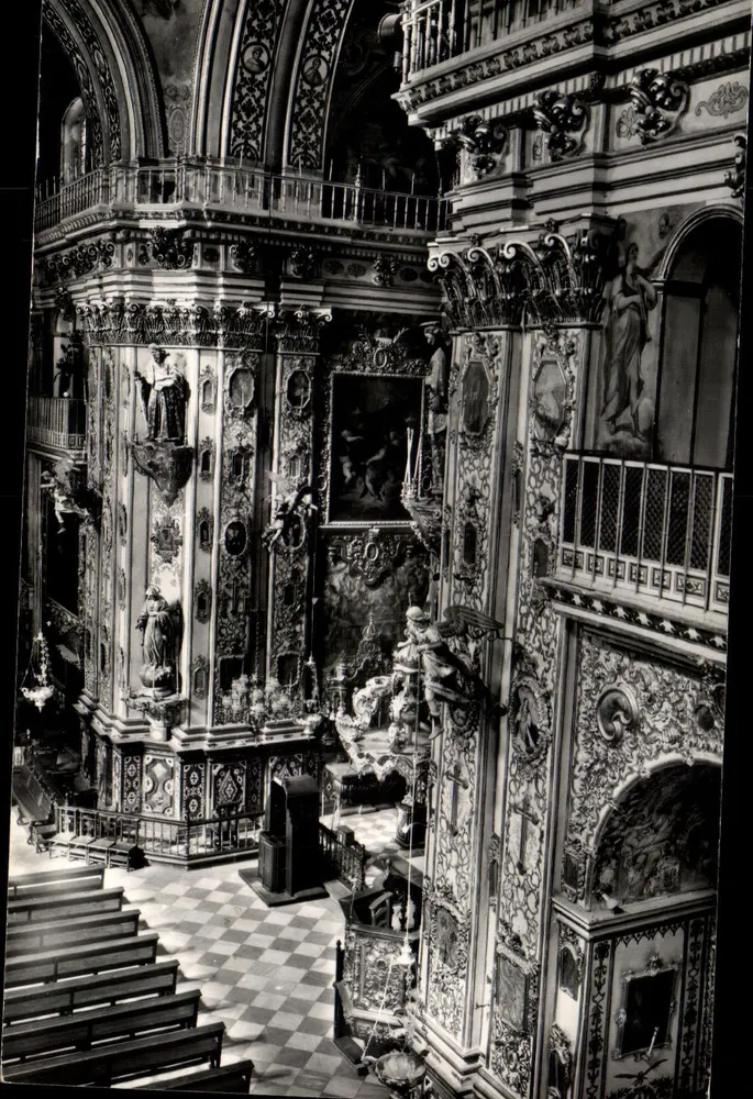 Basilika von San Juan de Dios, Mittelgewölbe — Granada - Vorderseite