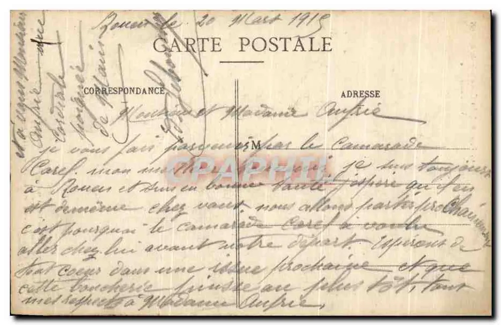 Kathedraal van ROUEN — Algemene uitzicht — C. V. - 183 - Achterkant