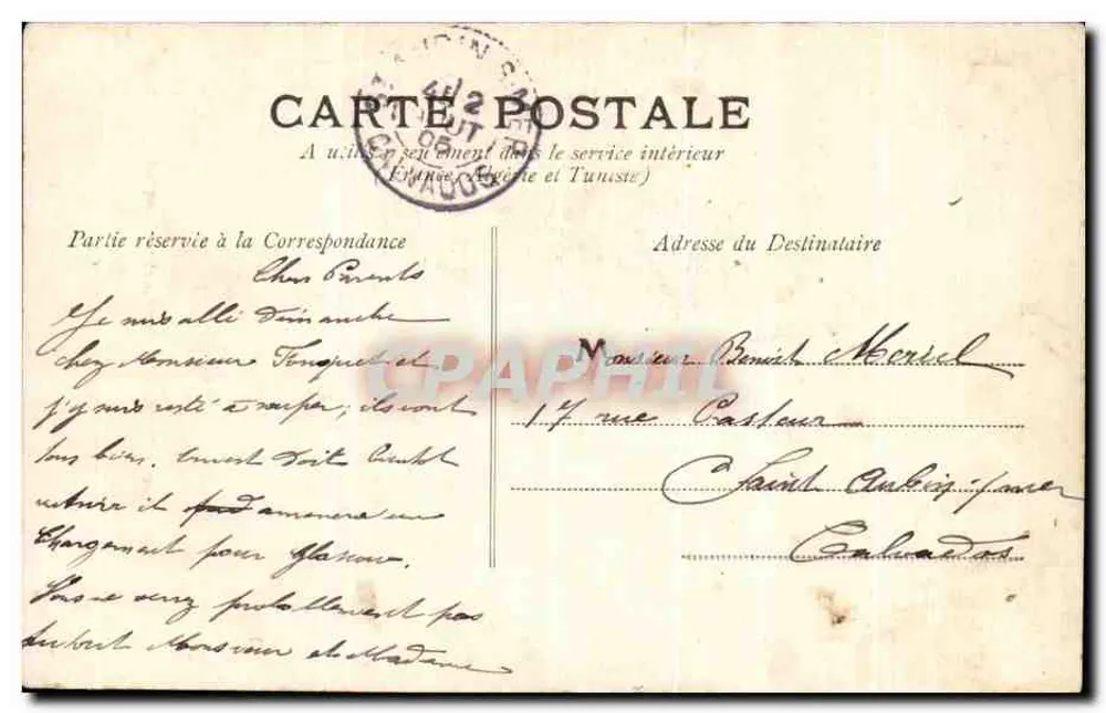Parc de VERSAILLES — Papirius et sa Mère (Carlier) — Galeries Modernes - Verso
