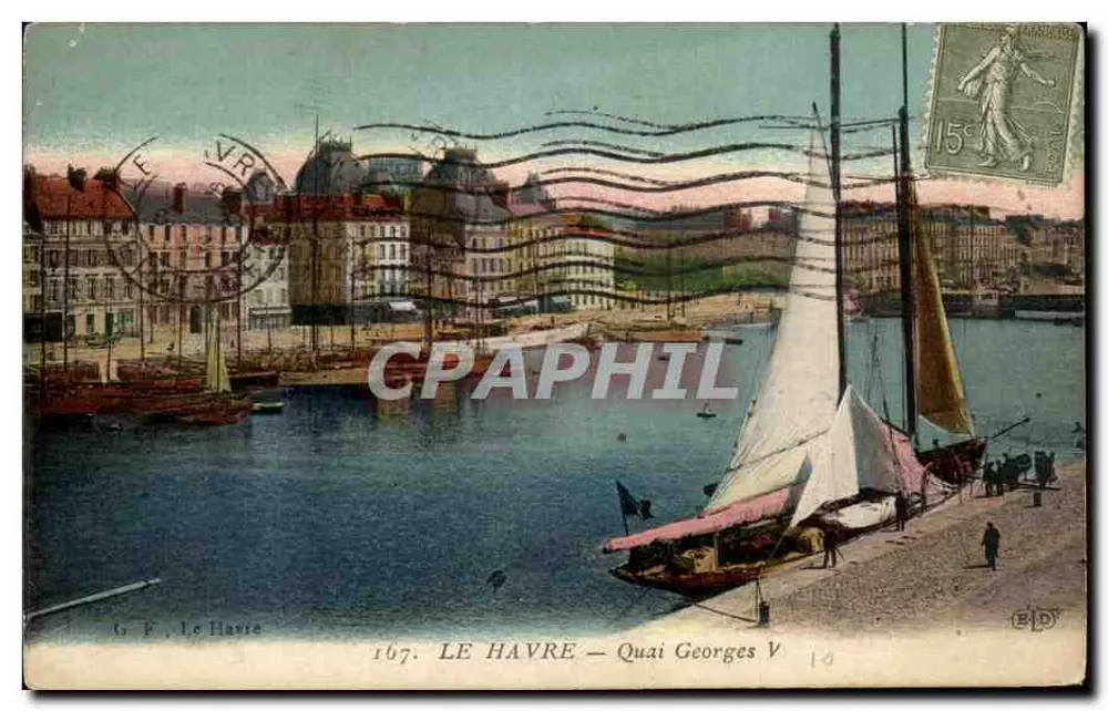 Le Havre — Quai Georges V — G. F. Le Havre, n° 167 - Frente