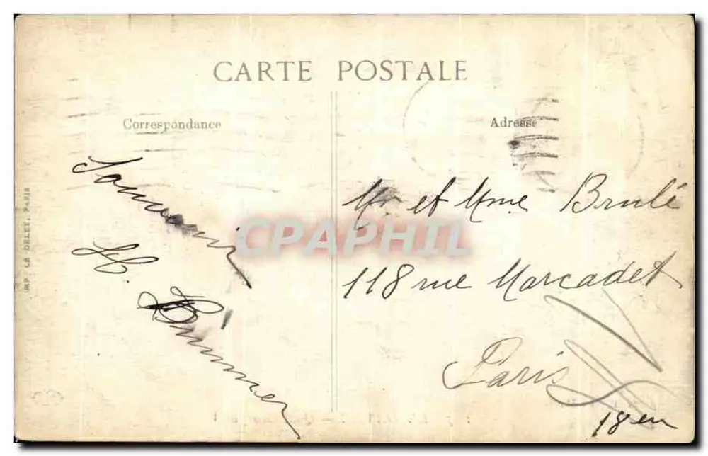 Le Havre — Quai Georges V — G. F. Le Havre, n° 167 - Verso
