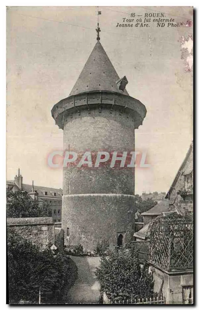 Rouen — Turm, in dem Jeanne d'Arc gefangen gehalten wurde — ND Phol. n°85 - Vorderseite