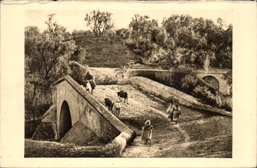 Marokko — Portugiesische Brücke — Edition R. Régus, 9, Rue Granchois, Paris - Vorderseite