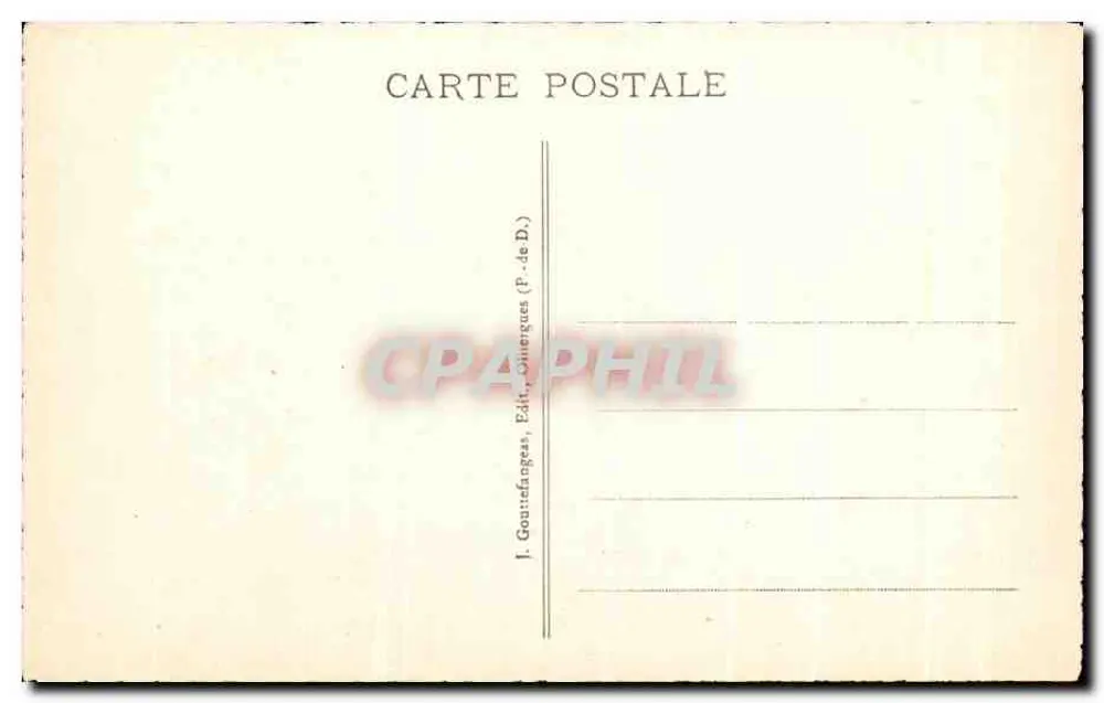Die Hotels Continental und Royat-Palace — Royat-les-Bains — G. D'O. - 1145 - Rückseite