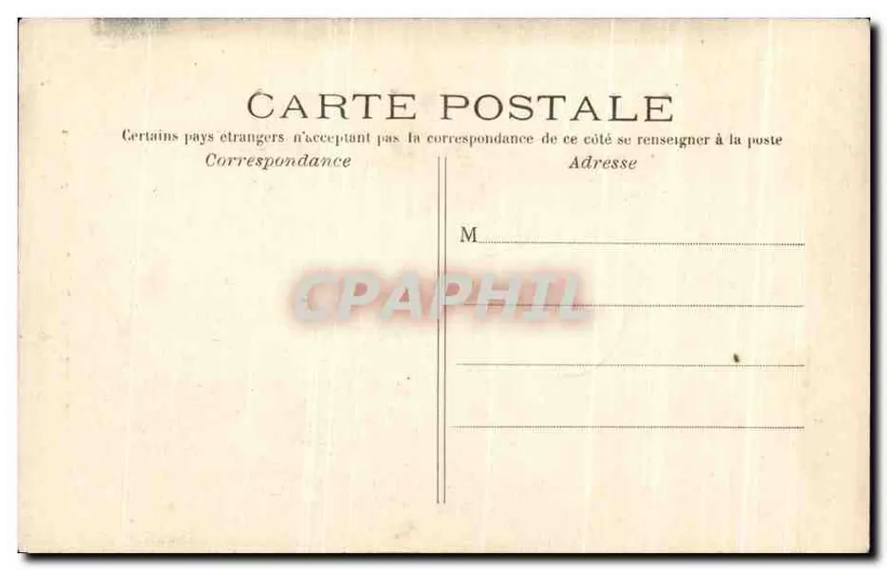 Vaubans Grab am Hôtel des Invalides — Paris — J.H. n°330 - Rückseite