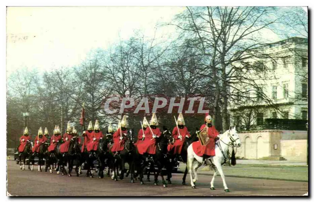 Life Guards — destacamento em uniforme de inverno — editor COLOURMA INTERNATIONAL - Frente