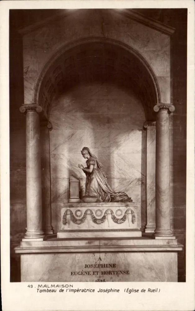 Túmulo da Imperatriz Joséphine — Igreja de Rueil — Malmaison — Editor Palais des Musées Nationaux, Paris - Frente
