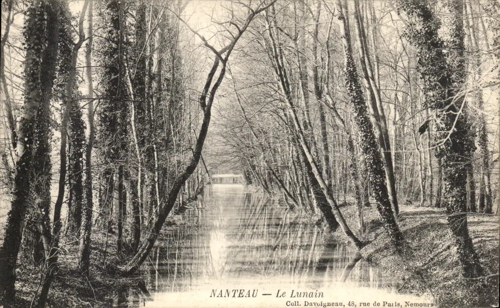 NANTEAU — Le Lunain — Coll. Davoigneau, 48, rue de Paris, Nemours - Frente