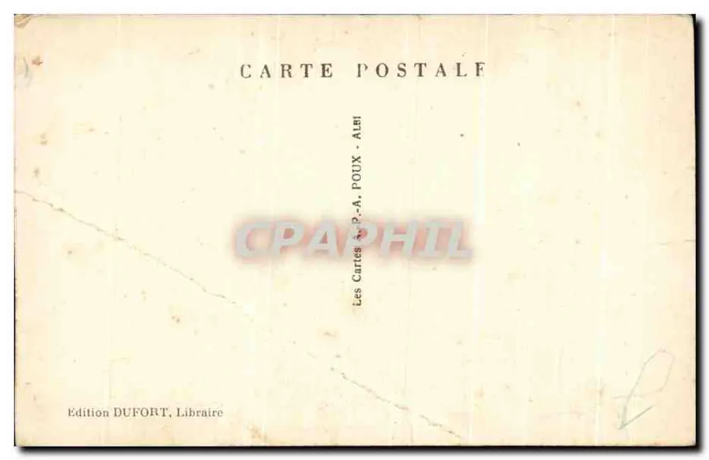 Cazères — Eine Ecke des Square Gambetta — La Haute-Garonne Illustrée, n°3 - Rückseite