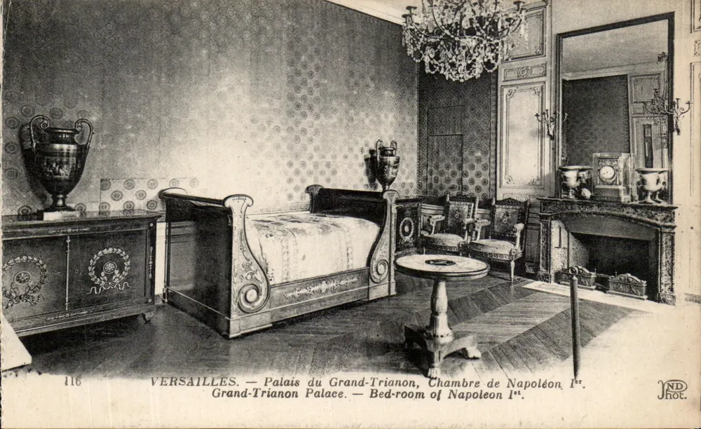 Versailles — Palast des Grand Trianon. Zimmer von Napoleon I. — NDnot. n°116 - Vorderseite