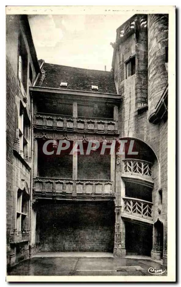 Dijon (Côte-d'Or) — Hotel Chambellan — Combier Impressor-Mestre de Ofício - Frente