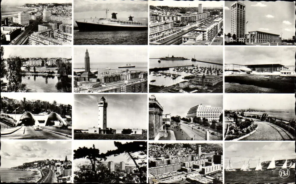 Le Havre — Lembrete do Havre — S.N. Éditions, 36 W - Frente
