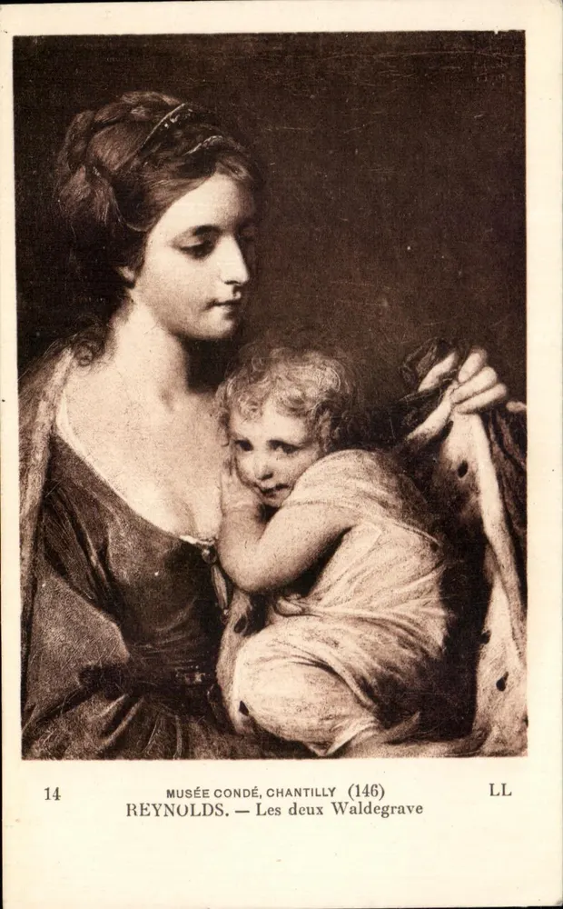 Die beiden Waldegrave — Reynolds — Musée Condé, Chantilly (146) - Vorderseite