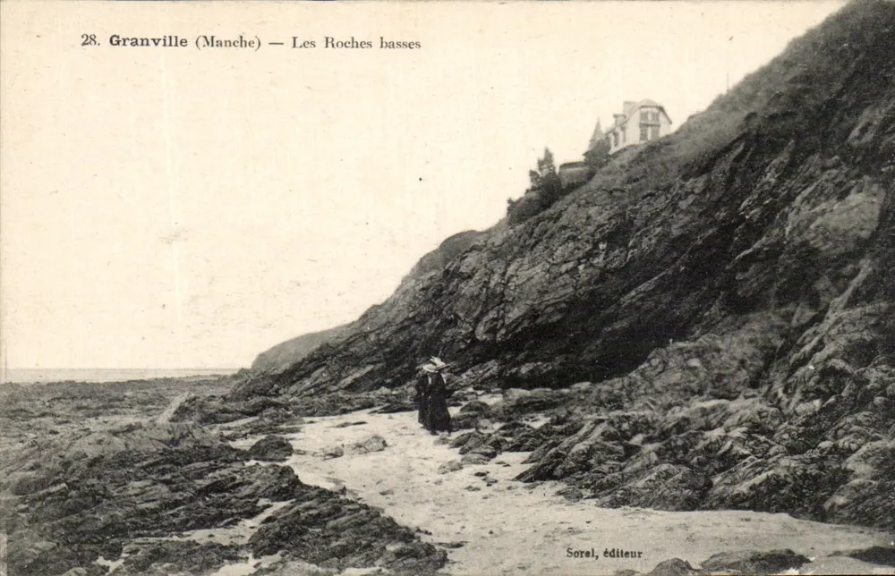 Granville (Manche) — As Rochas Baixas — Sorel, editor - Frente