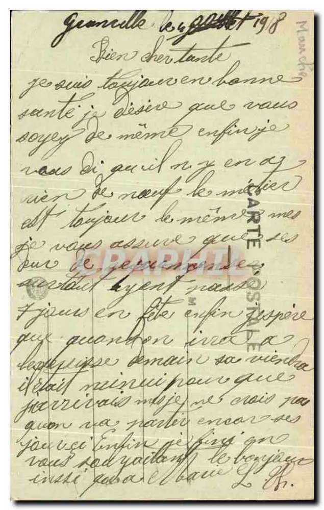 Granville (Manche) — As Rochas Baixas — Sorel, editor - Verso