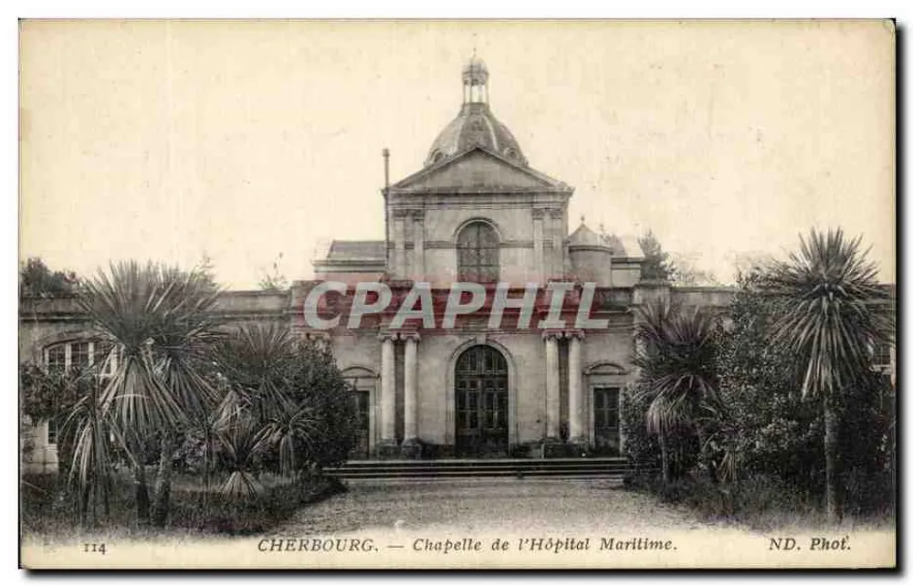 Cherbourg — Kapelle des Seehospitals — ND. Phot. - Vorderseite
