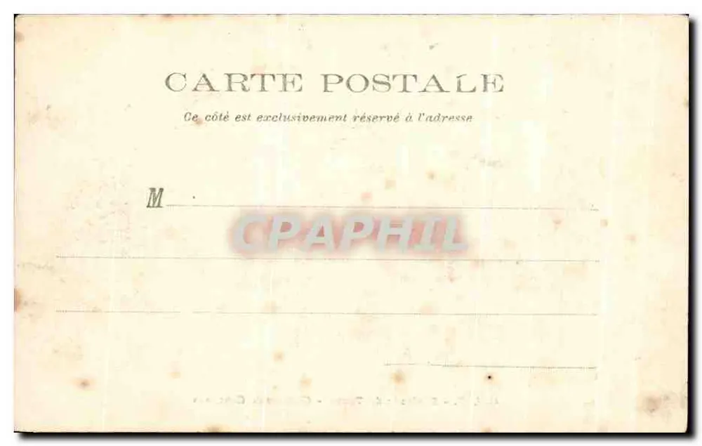 Castelo de Couzières — Arredores de Tours — G. L. T. - Verso