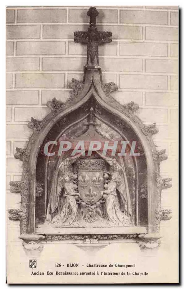 Renaissance-Münze — Chartreuse de Champmol — Dijon - Vorderseite