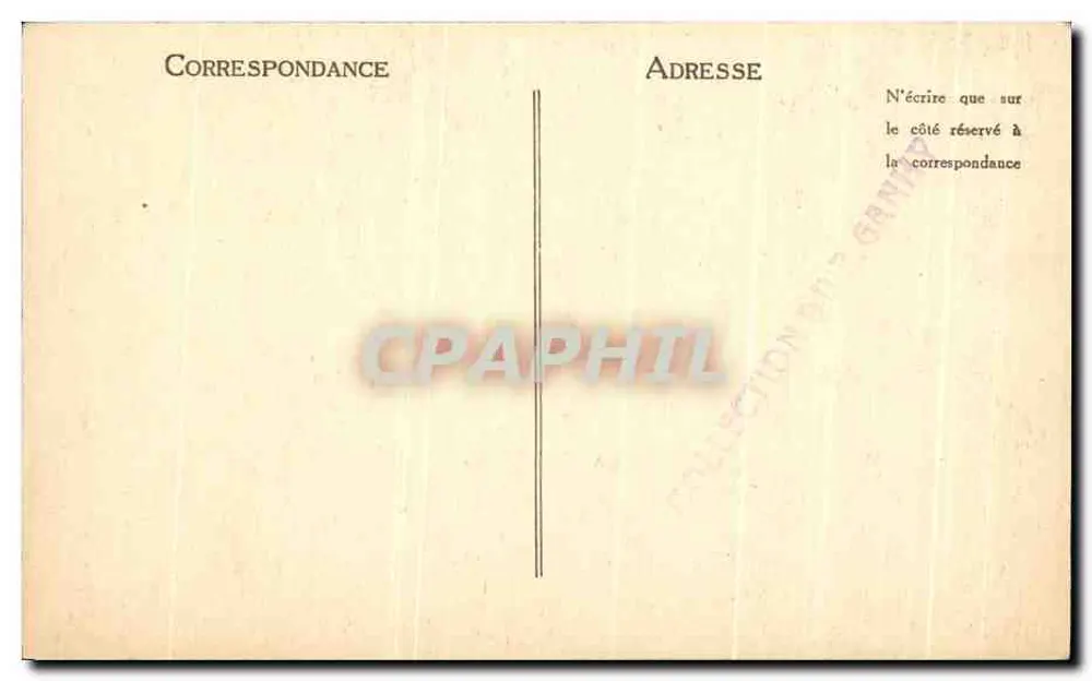 Dijon — Fontanna Miłości — seria B.P. n°1255 - Rewers