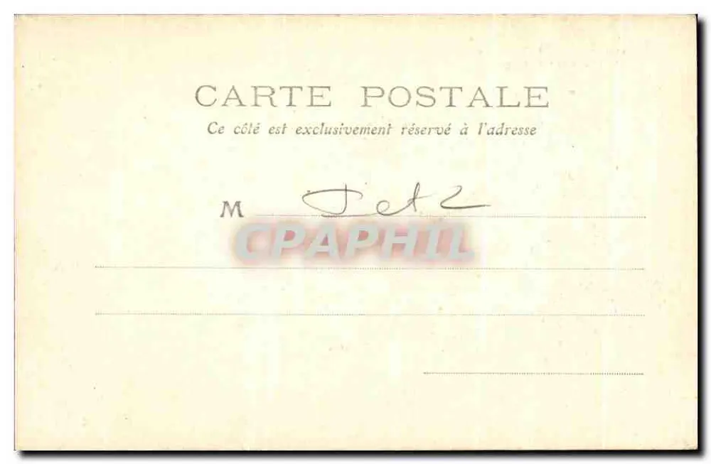 Castelo de Comacré (I.-et-L.) — Fachada principal — editor não identificado - Verso