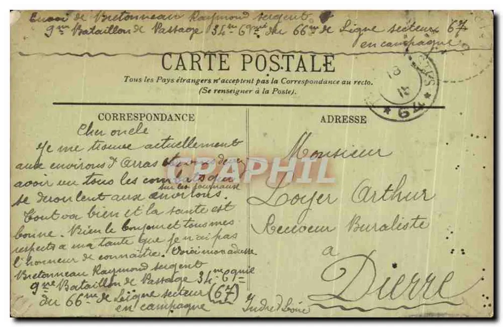 Amboise — No Quai — LL. — 39 - Verso