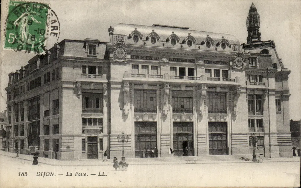 Dijon — A Postagem — LL. — Editor LL, n° 185 - Frente