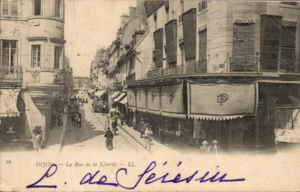 Dijon — A Rue de la Liberté — LL. — Série 16 - Frente