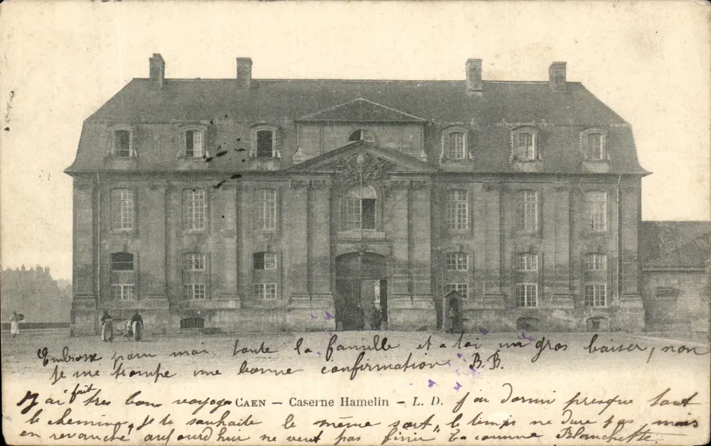 Caserne Hamelin — Caen — Editor L.D. n° 24 - Frente