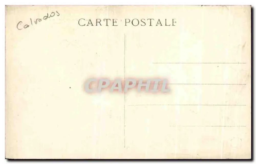 CAEN — Die Gewächshäuser des Jardin des Plantes — Nr. 132 - Rückseite