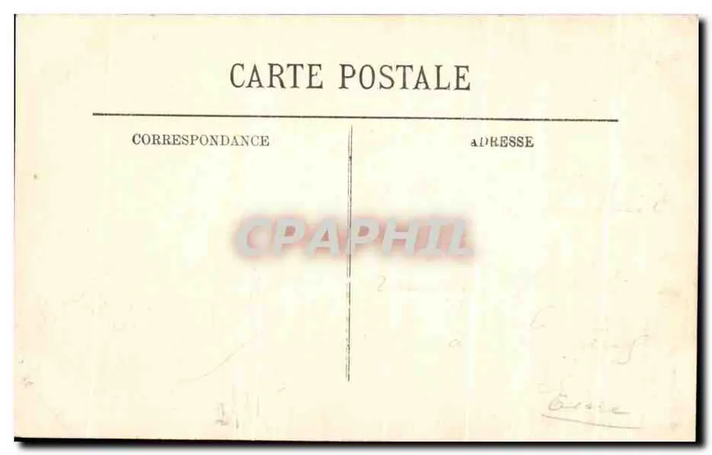 Caen — Igreja de São Pedro — Fachada — LL - Verso
