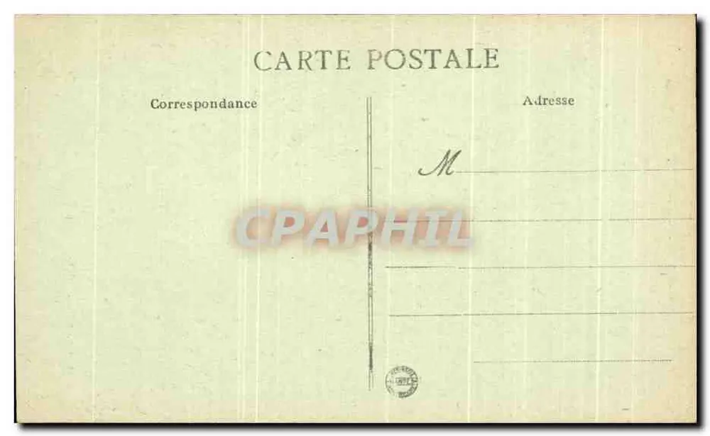 Caen — Ehemaliges Münzhotel — Verlag Bellure & Cie - Rückseite