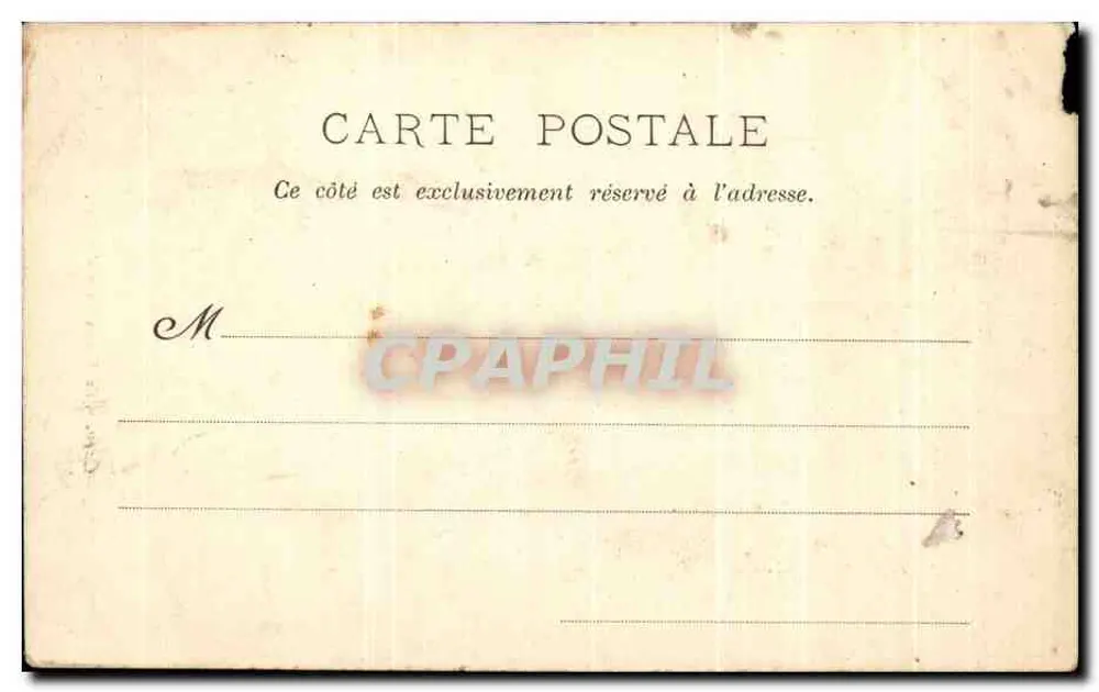 Caen — Le Vieux Saint-Nicolas — éditeur anonyme, n° 07232 - Verso