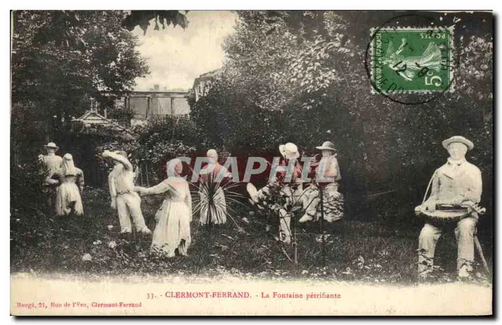 Clermont-Ferrand - Die Versteinerte Quelle — Bougé, 21, Rue de l'Éeu, Clermont-Ferrand - Vorderseite